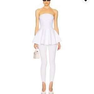 HELSA Peplum Knit Top